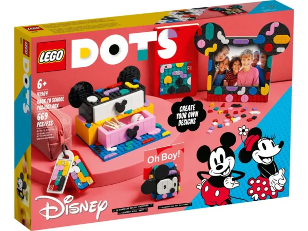 LEGO Dots 41964 Mickey Mouse & Minnie Mouse: Terug naar school