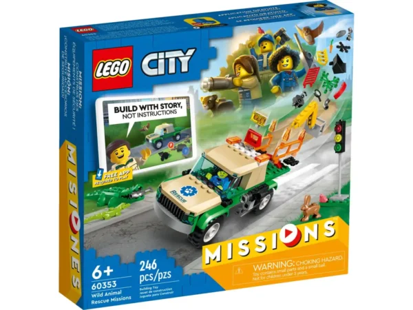 LEGO City 60353 Wilde dieren reddingsmissies