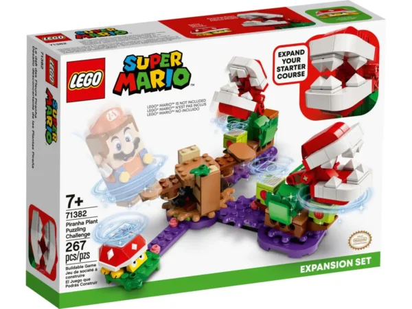 LEGO Super Mario 71382 Uitbreidingsset: Piranha Plant-puzzeluitdaging