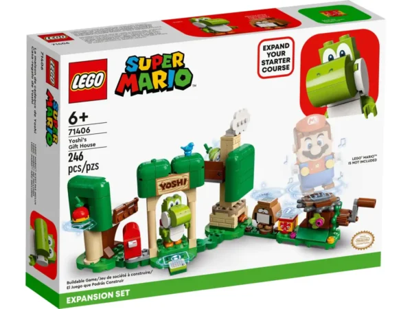 LEGO Super Mario 71406 Uitbreidingsset: Yoshi’s cadeauhuisje