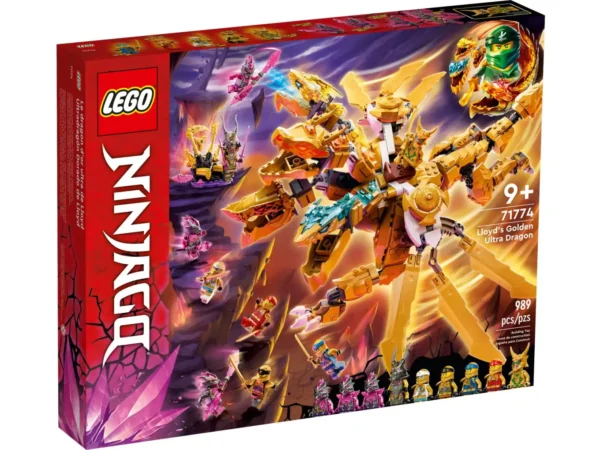 LEGO Ninjago 71774 Lloyds Gouden Ultra Draak