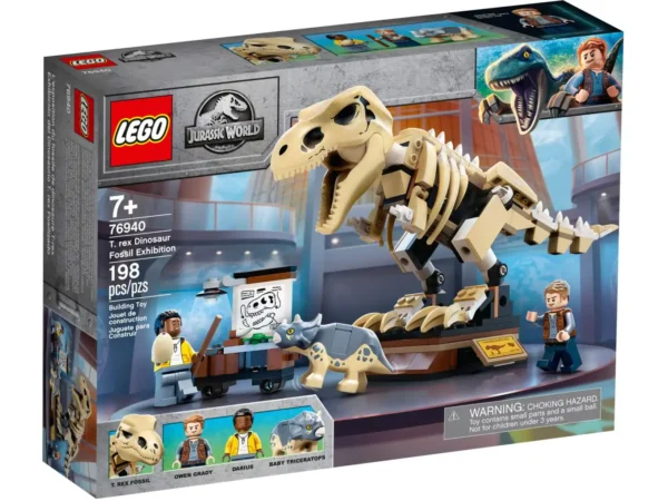 LEGO Jurassic World 76940 Tentoonstelling dinosaurusfossiel van T. rex